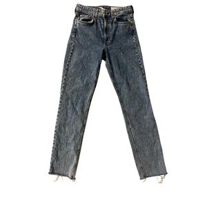 Rag & Bone Nina High-Rise Ankle Flare Jeans.‎ Size 23 Blue Woman